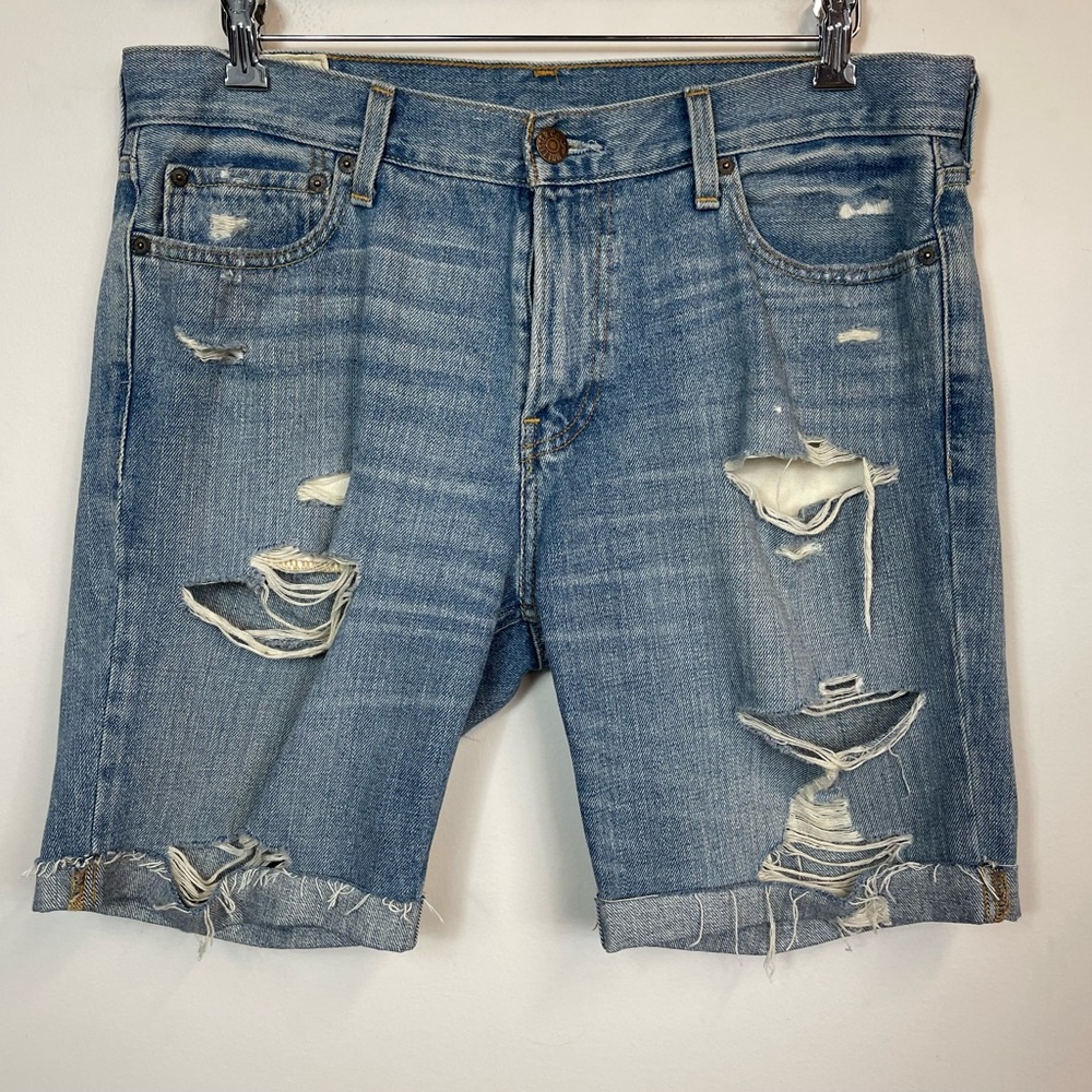 ❗️Hollister Distressed Denim Jean Shorts